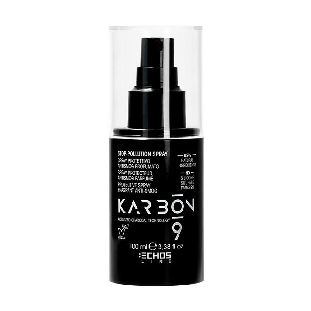 Захисний спрей для волосся Echosline Karbon 9 Stop-Pollution Spray Анти-смог, 100 мл